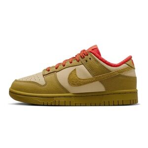 Nike Women's Tan and Red Sneakers